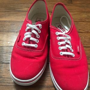 Red vans